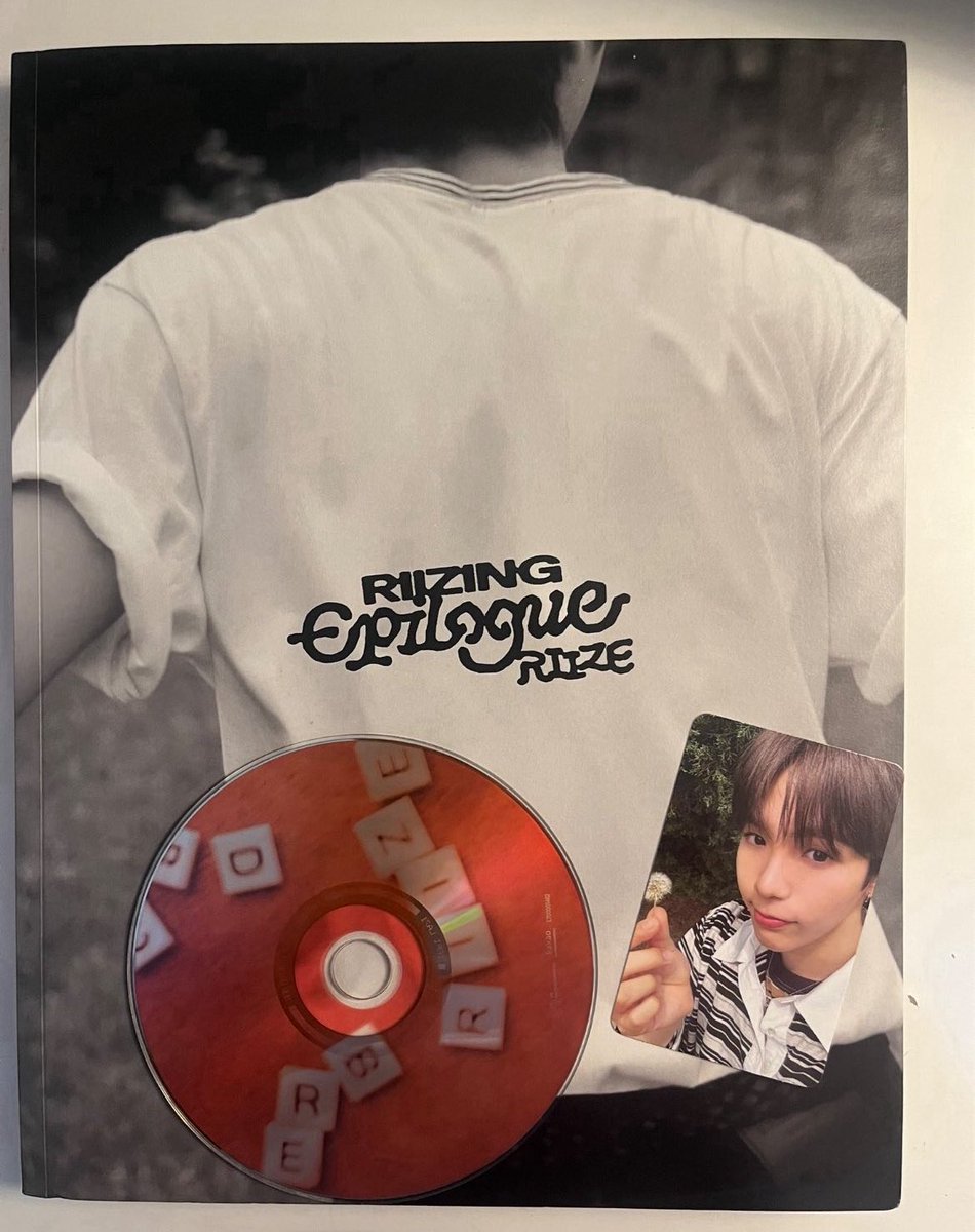 folkloregirllll's tweet photo. WTS 💭

อัลบั้ม RIIZE - RIIZING : Epilogue Photobook ver (เเกะเเล้ว)ของครบ
170 ค่าส่ง 35📦 ขอดูเพิ่มเติมได้ค่า

#ตลาดนัดน้องข้าว #ตลาดนัดRIIZE #ตลาดนัดriize https://t.co/kWDJd1tNxJ