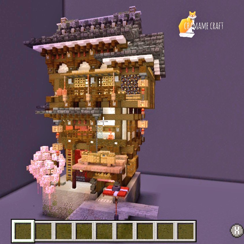 chamame_0106's tweet photo. 建築no.225
操作を思い出す久しぶり建築
商店
#Minecraft
#Minecraftbuilds https://t.co/AeWXv7zTCQ