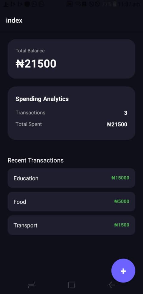 vaultiqhq's tweet photo. Vaultiq analytics now working 🚀

• Real-time balance updates
• Add/Delete transactions
• Spending insights 🔐💳
#vaultiqhq #darrelbuilds https://t.co/MVV55mH6Lp