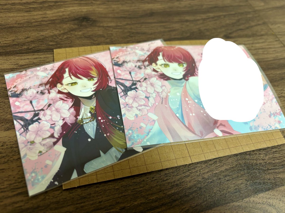 りちゃからの直筆メッセージカード届いたぁぁあああ！！！！ みんな先