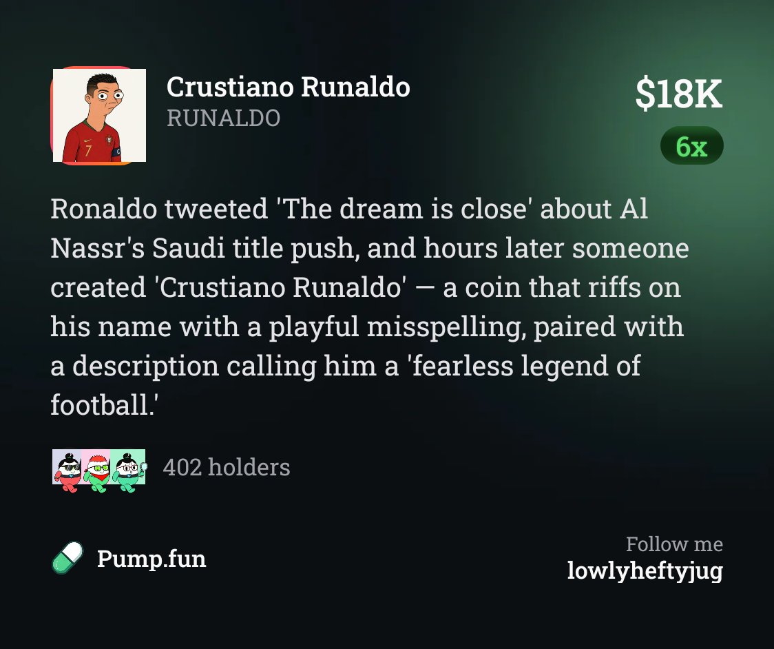 TyDon22's tweet photo. @WorldCupEra KEEP RUNALDO. Fearless legend of football. https://t.co/Vkym6871ck