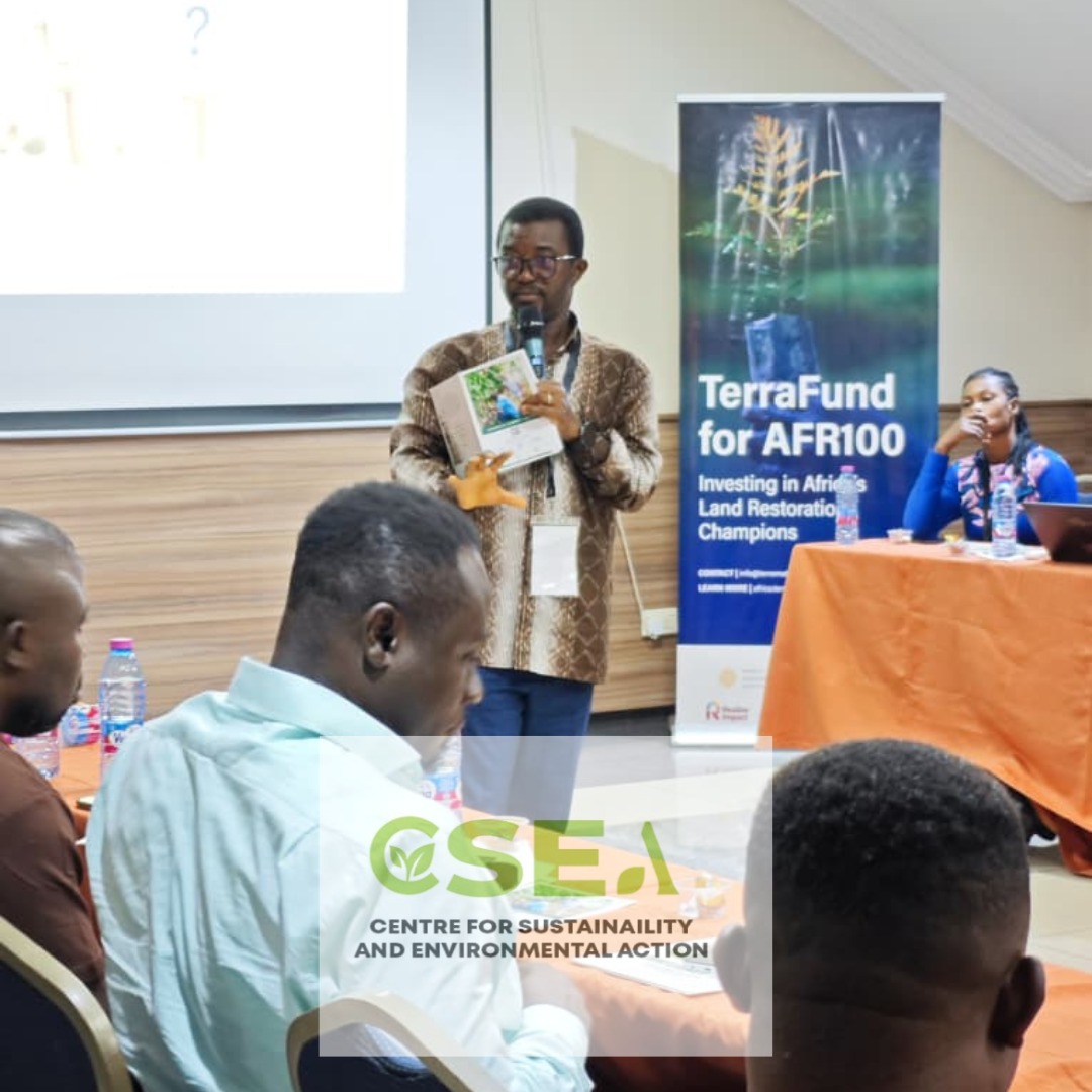 CseaGhana's tweet photo. 🌱 Excited to participate in the Peer-to-Peer Landscape Learning Exchange in Kumasi!
Special thanks to World Resources Institute and TerraFund for AFR100 for organizing this impactful exchange.
#RestoreLocal #TerraFund #WRI #LandscapeRestoration #ClimateAction #Sustainability https://t.co/8E89pDW8ZV