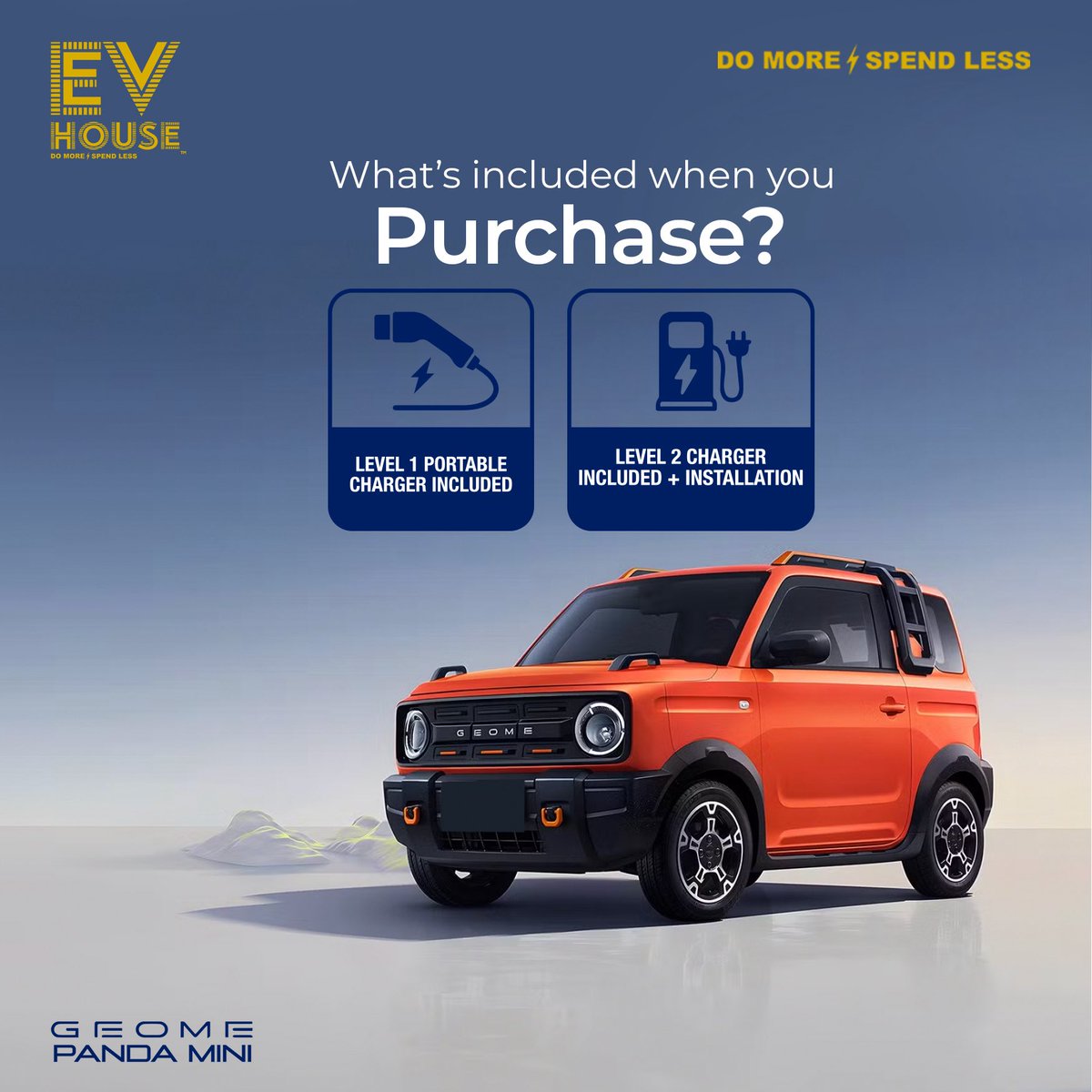 EVHouseltd's tweet photo. Owning an EV should be simple, affordable, and worry-free and that’s exactly what you get with EV House LTD ⚡️
From day one, we set you up for convenience with home charging solutions, so you can power up without the hassle. No queues, no constant fuel stops just plug in and go. https://t.co/2LgkpXJcxw
