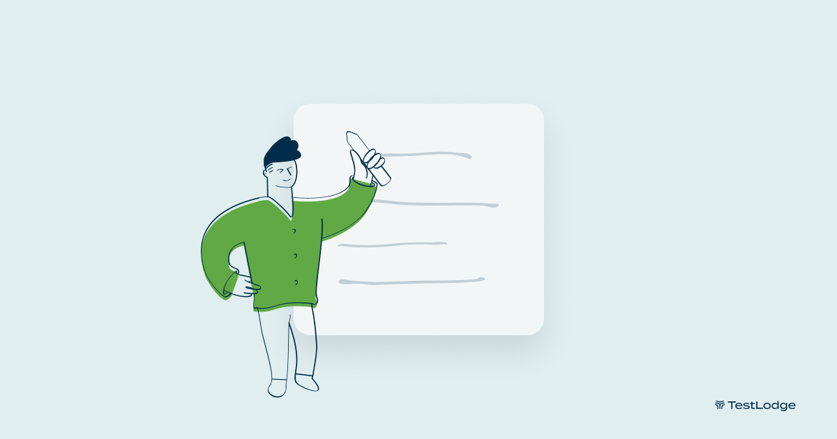 TestLodge's tweet photo. Writing clear and effective test cases doesn’t have to be complicated - Here's our guide that breaks down how to write better test cases with practical examples and best practices: https://t.co/2g9BdI8aHp https://t.co/qxUkI7WsVD