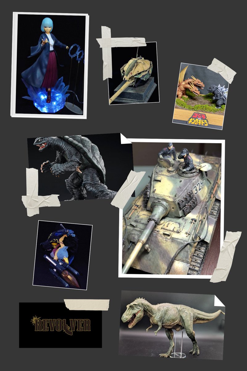 模型・造形アートチーム【REVOLVER】 tweet media