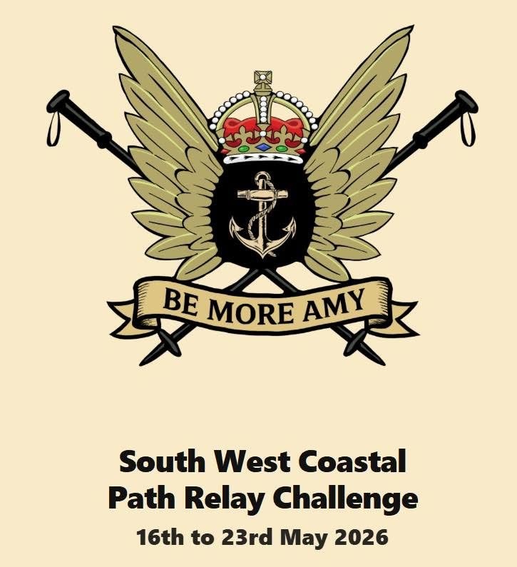 NAVYfit's tweet photo. This weekend, family, friends &amp; colleagues will honour Commander Amy Gilmore MBE with a 630-mile relay along the South West Coast Path in her memory.

A challenge inspired by Amy’s courage, resilience &amp; determination. ❤️ #BeMoreAmy

Donate/support:
https://t.co/bAP5bvnKlm https://t.co/GYE8HQzCEn