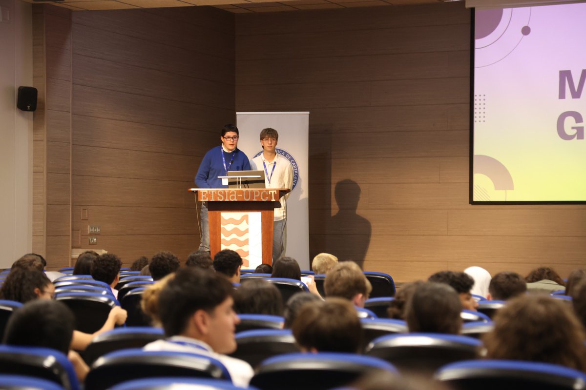 empresaupct's tweet photo. Alumnos del @IESMEDICT presentaron en el Congreso SIMIP 2026 organizado por la @UCCi_UPCT de la @UPCToficial, un proyecto en el ámbito turístico donde han creado seis guías temáticas para conocer Cartagena en función del perfil turístico 🌍
🔗https://t.co/wyrZm5yAGW
#turismo https://t.co/deYs4rqqce