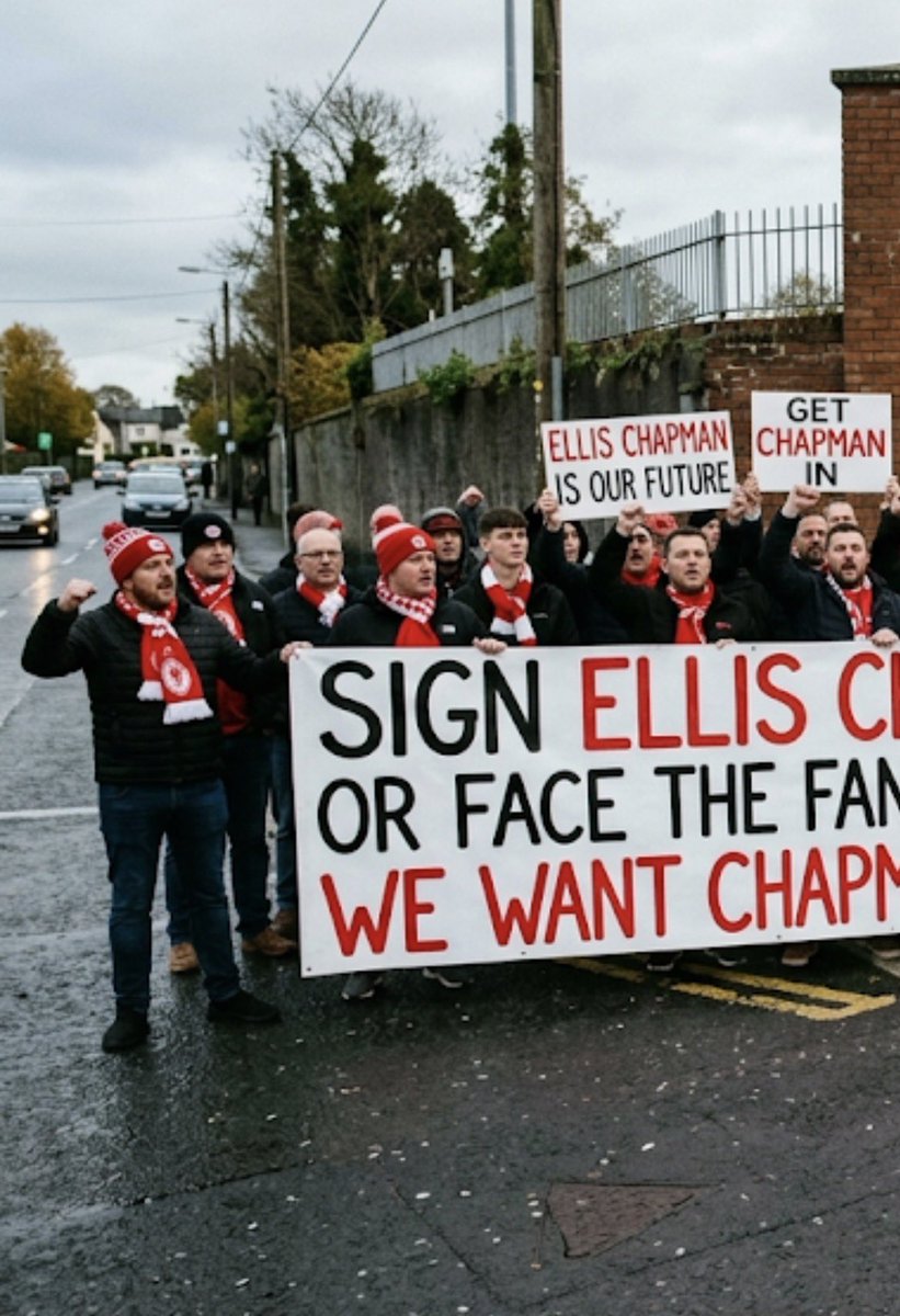TheDooney1968's tweet photo. Day 2 of telling Sligo Rovers to cop on and sign Ellis Chapman in the summer window.

@sligorovers 

Positive turn out today, my sources have informed me there is foreign investment lurking around Maugheraboy willing to make things happen 🇸🇦 https://t.co/mOL7zfnpDi
