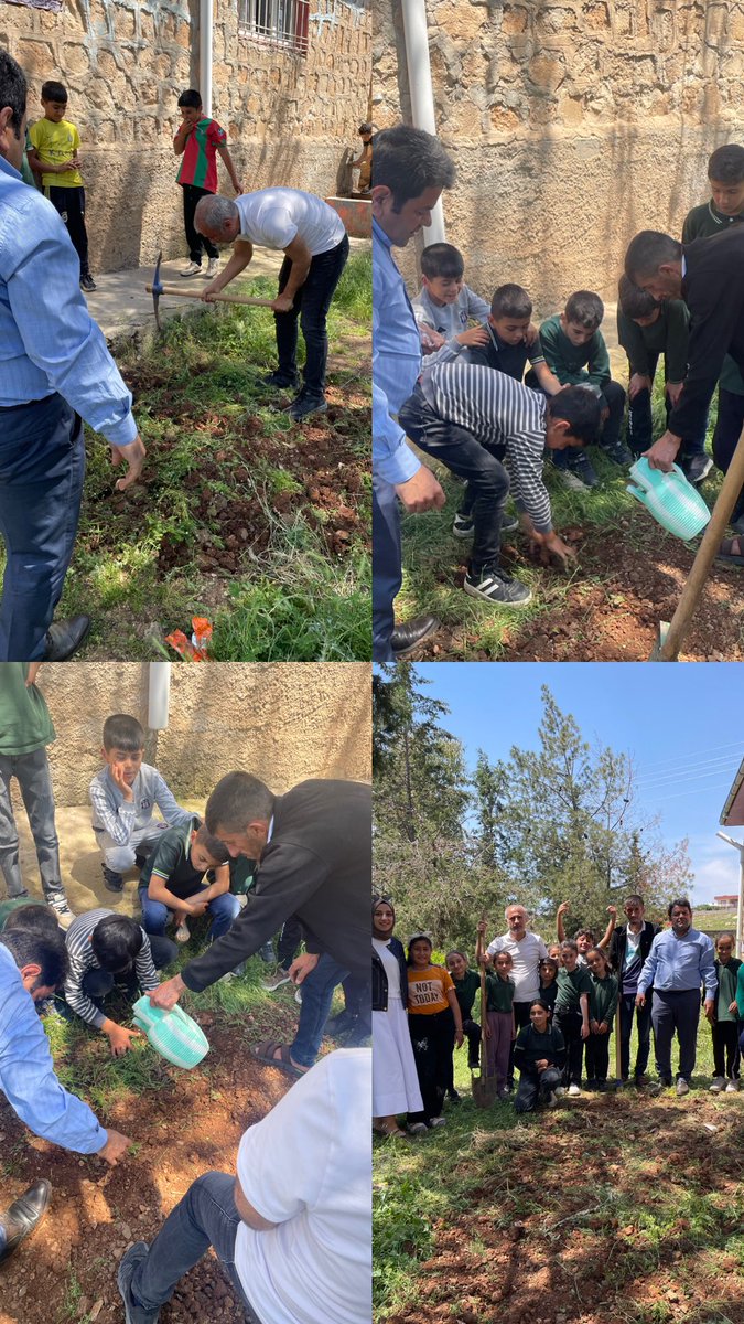 DamlaliIo's tweet photo. E twinning projemiz kapsamında okul müdürümüz kıymetli @Abdurrahmankchn , öğretmenlerimiz ve öğrencilerimiz ile birlikte okul bahçemizde tohum ekme etkinliği gerçekleştirdik.
@tcmeb 
@tuncay_akkoyun 
@ali_eyyupkoca 
@kiziltepemem47 
@akadirgms 
@makdag47 https://t.co/eH793vYbgZ