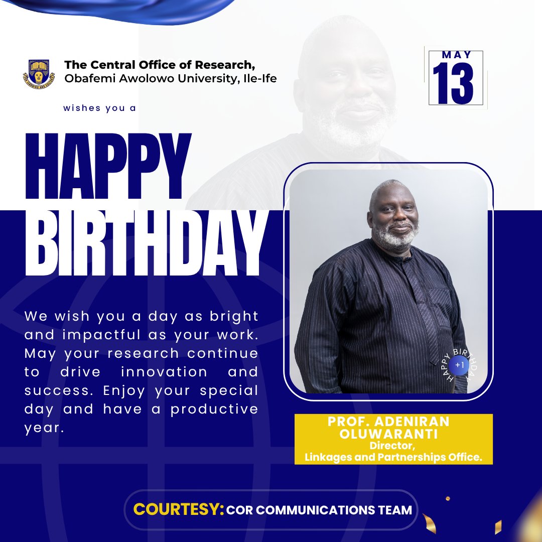Obafemi Awolowo University_COR tweet media