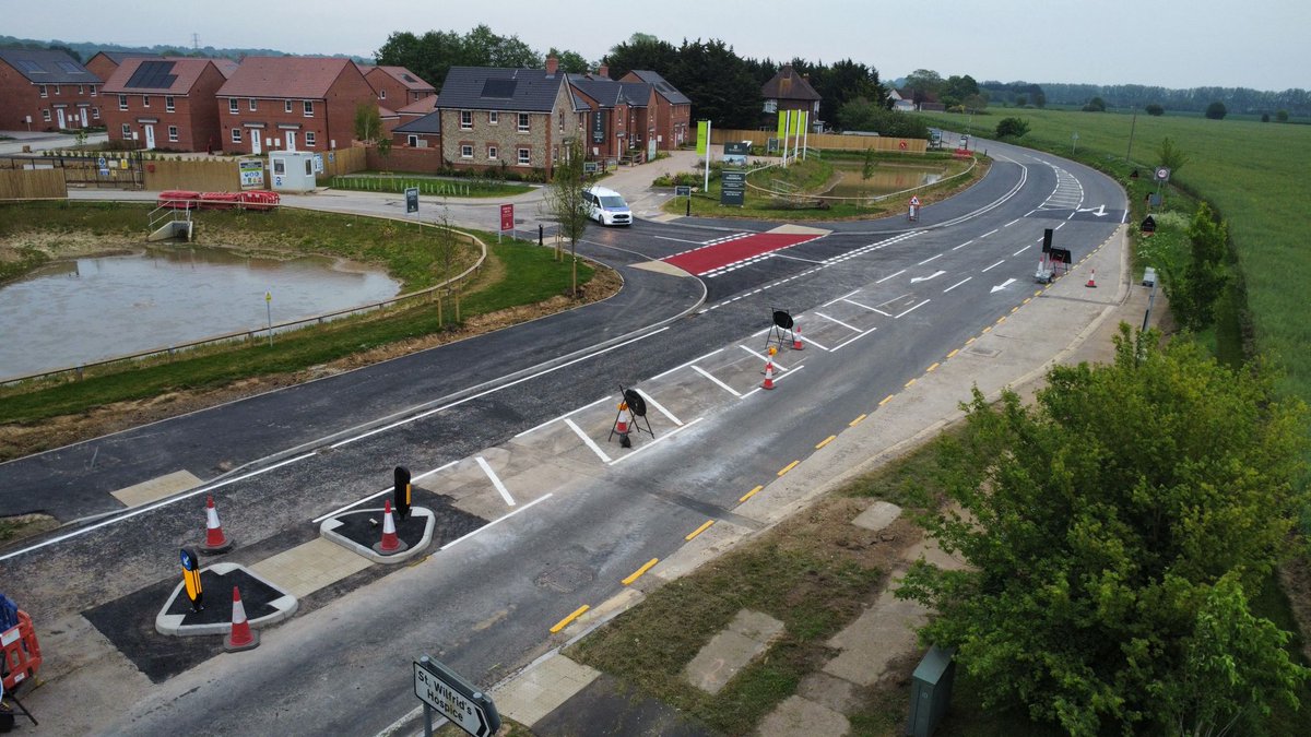 DevineGroup_UK's tweet photo. Section 278 and Section 50 works now complete following a tightly managed programme from start to finish. Delivered through night shifts, complex traffic management and multiple network diversions, the scheme brought its fair share of challenges, but the team kept things moving. https://t.co/kEFhuMk7iB