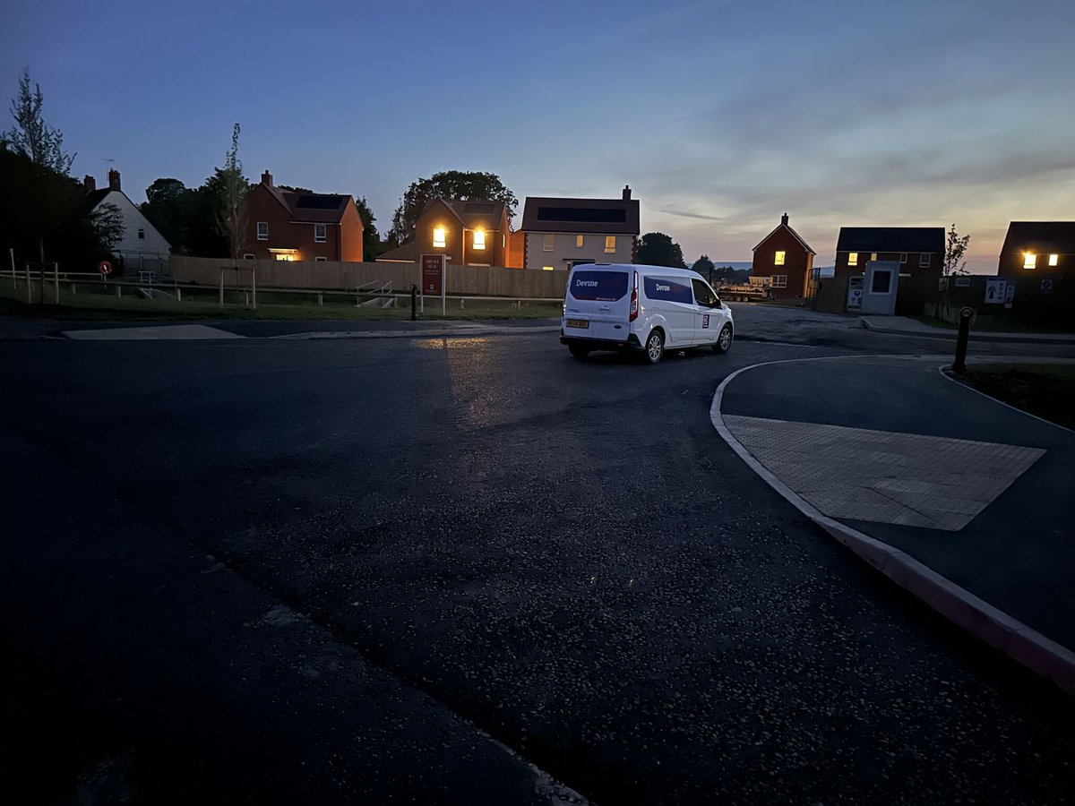 DevineGroup_UK's tweet photo. Section 278 and Section 50 works now complete following a tightly managed programme from start to finish. Delivered through night shifts, complex traffic management and multiple network diversions, the scheme brought its fair share of challenges, but the team kept things moving. https://t.co/kEFhuMk7iB