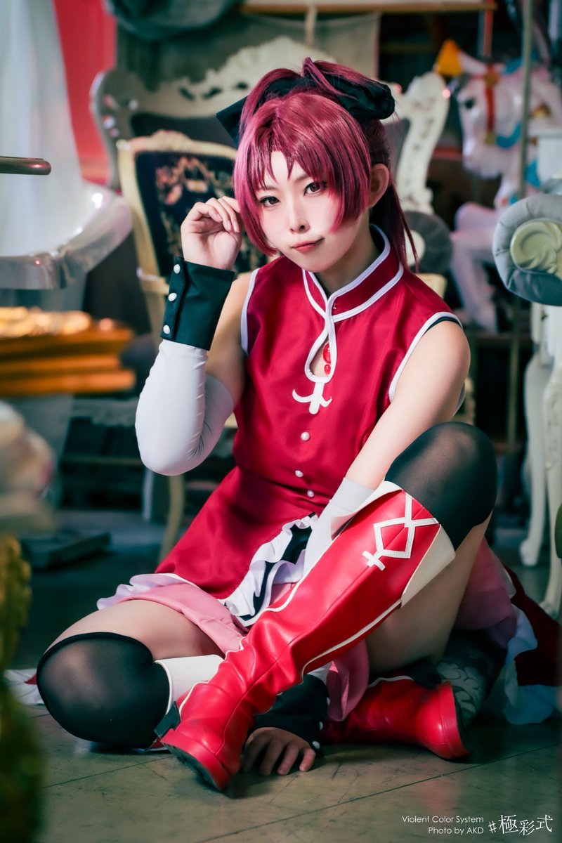 cosplay » 魔法少女まどか☆マギカ 佐倉杏子 📷 AKDさん #魔法少女は夢