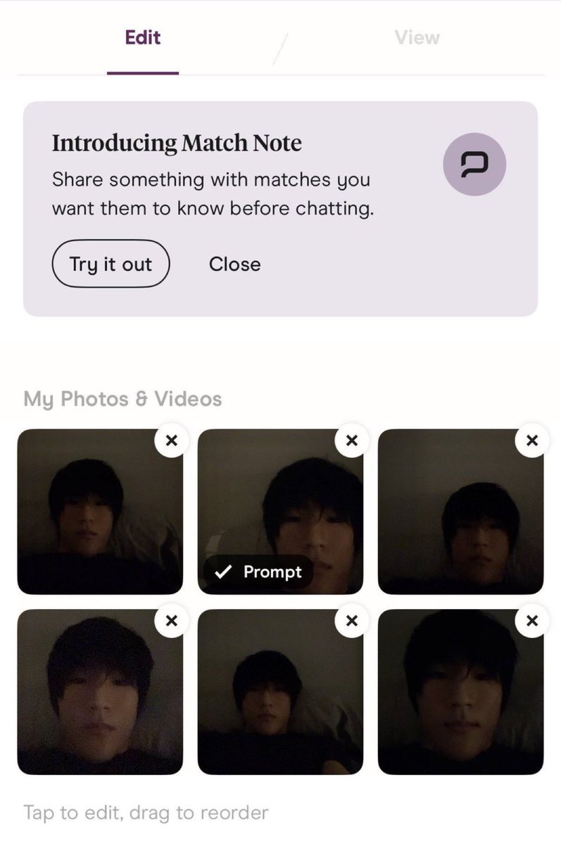 why am i not getting matches on hinge?