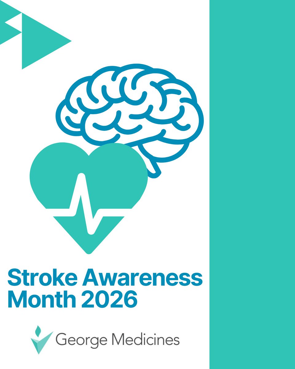 GeorgeMedicines's tweet photo. To mark #StrokeAwarenessMonth, we spoke with Pamela Kushner, MD, Clinical Professor University of California at Irvine, on the evolving landscape of stroke prevention and care.

Read more: https://t.co/s29knQoJUa

#GeorgeMedicines #StrokePrevention #hypertension #GlobalHealth https://t.co/Mh0ibmrFis