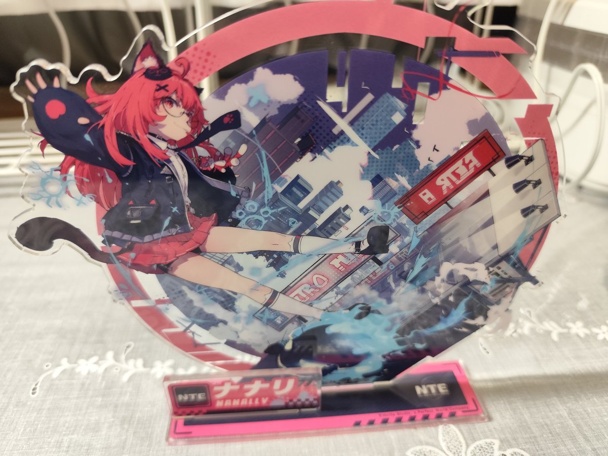 TGS2024でもらったナナリのアクスタ出てきたから、2年越しに開封して