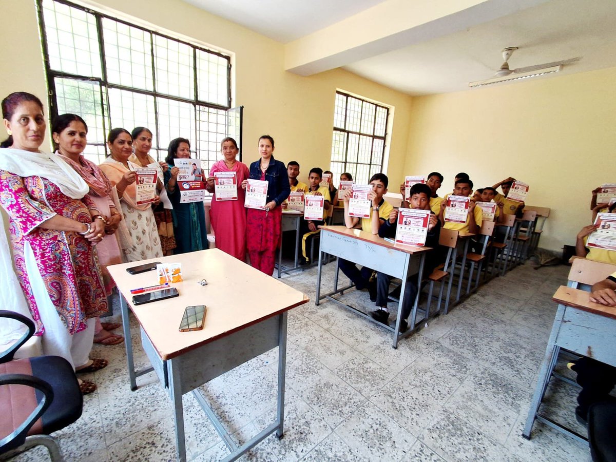 dtohpsml's tweet photo. TB awareness at AAM Dumehar block Sunni.
#tbmuktbharatabhiyan
#TBMuktHimachal
#TBMuktBharat
#TBHaregaDeshJeetega https://t.co/uuEUjSVhy9