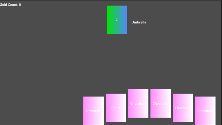 PlayTPotential's tweet photo. Just replaced my placeholder art with some slightly better placeholder art.

Next steps:
- Core Loop
- Get a run implemented

In Order:
- Customers
- Items
- Previous Placeholders

#ScreenshotSaturday https://t.co/j0esOW8iyw