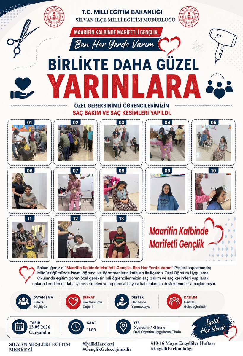 Silvan İlçe Milli Eğitim Müdürlüğü tweet media