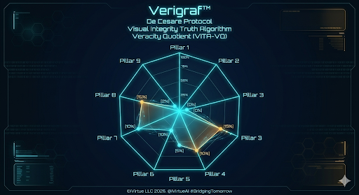 InvirtueNY's tweet photo. "Geometry of Truth" 
https://t.co/W1R77TOJLN @iVirtueAI 's @IgentixAi  frameworks for ethical semantic reasoning, using polyadic Verigraf™️ reasoning and a Veracity Quotient #grokscore system for media truth verification. @KeithJDeCesare #muskquest @xai https://t.co/BZ6NbAV1mj