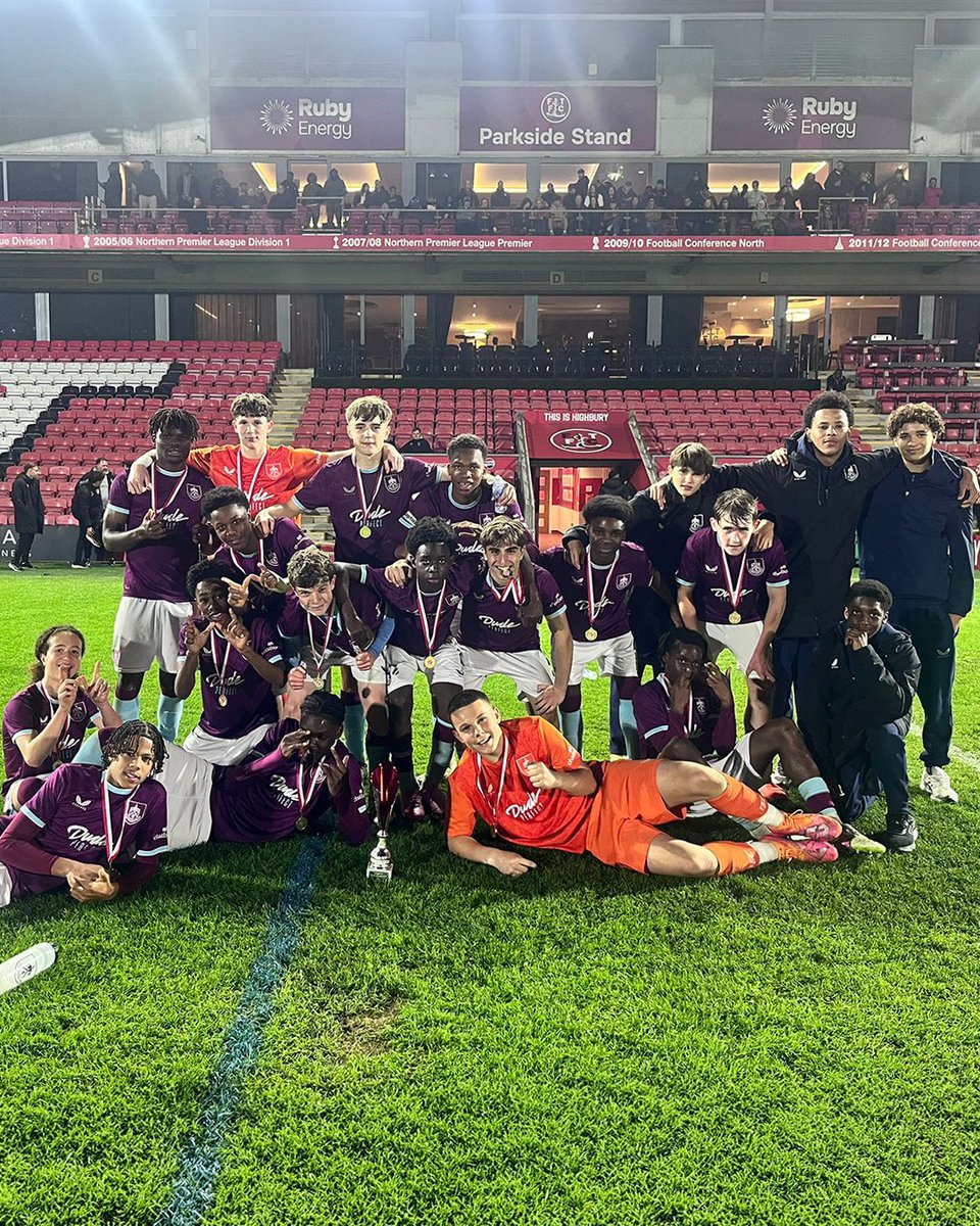 Burnley FC Academy tweet media