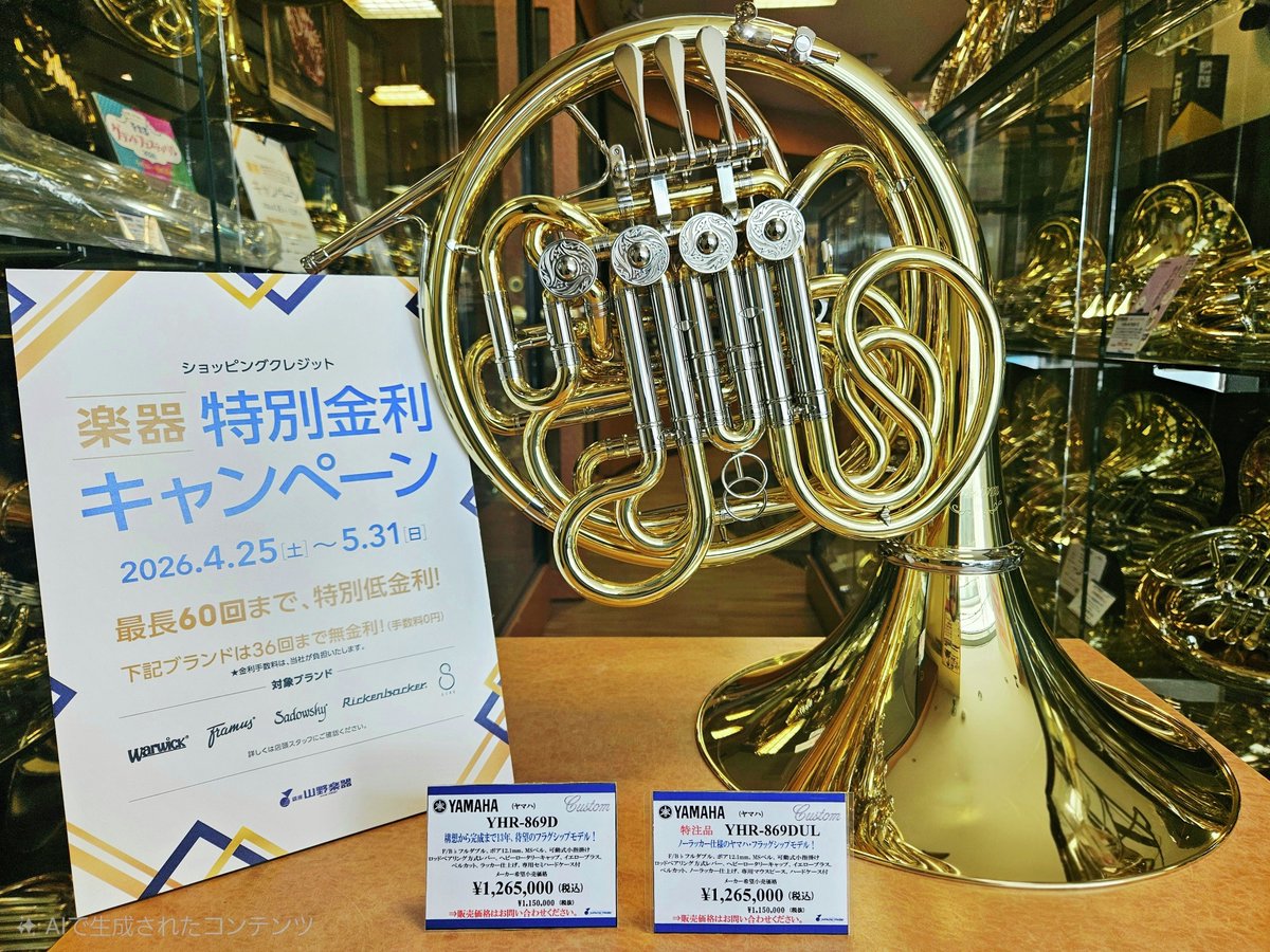 山野楽器 ウインドクルー tweet media
