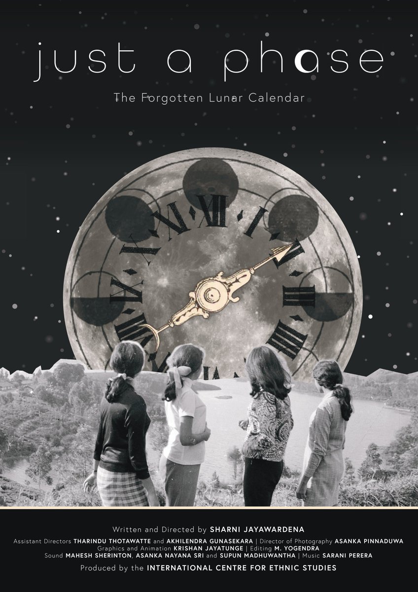 Polity_LK's tweet photo. Once upon a #time not long ago, #Ceylon substituted the lunar for the Gregorian #calendar. All became out of joint. Sharni Jayawardena tells the story behind 'Just A Phase' (59 mins | 2026) produced by @iceslk , and on release 15 May.

https://t.co/Cxu1ehHoUn https://t.co/R42SleeKM8