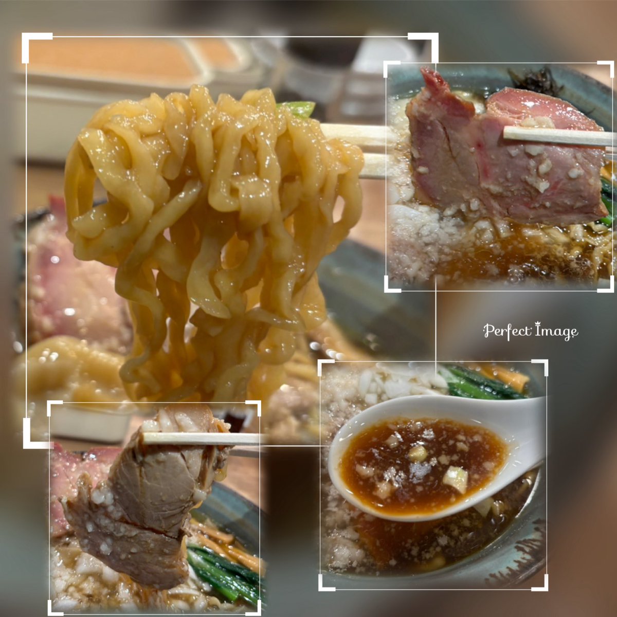 nabonayo2's tweet photo. ラーメン探訪『自家製麺 250』和田町
限定　背脂煮干しそば(背脂増し)・霧島鶏ワンタン

鶏の旨味が先行し、後から煮干しの風味を感じる出汁､濃い目の醤油ダレに背脂の甘さが重なる絶品スープ😋👌👍2種の叉焼に雲呑も旨し💯💯💯自家製の手揉み麺も喉越し最幸🈵🌈余韻が残る逸杯､ご馳走様でした🍜🙏🙇‍♀️ https://t.co/msgV1XOzGQ