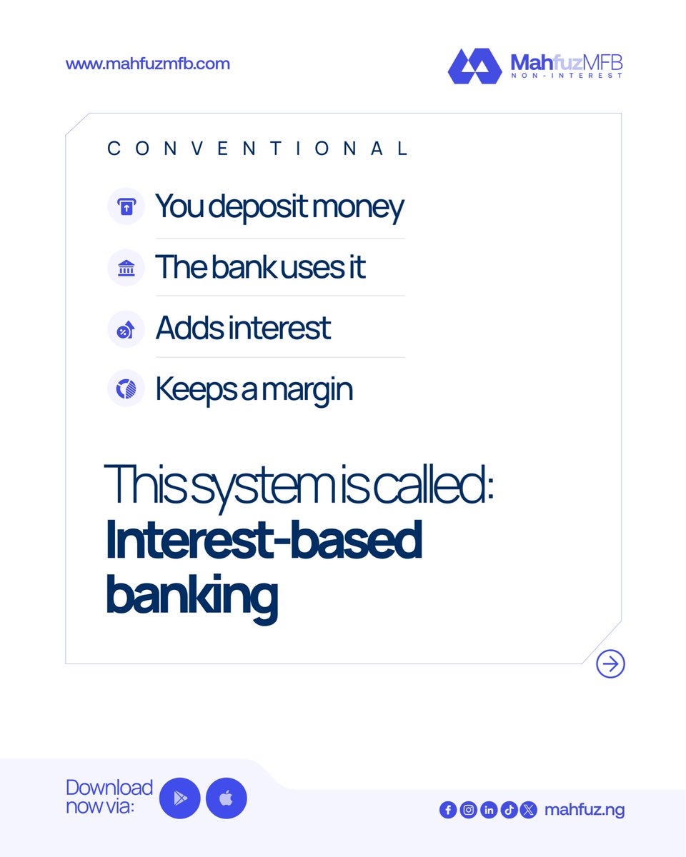MahfuzNg's tweet photo. Two different banking,  here is how each works. 

#mafs #explore https://t.co/DNyZ61246G