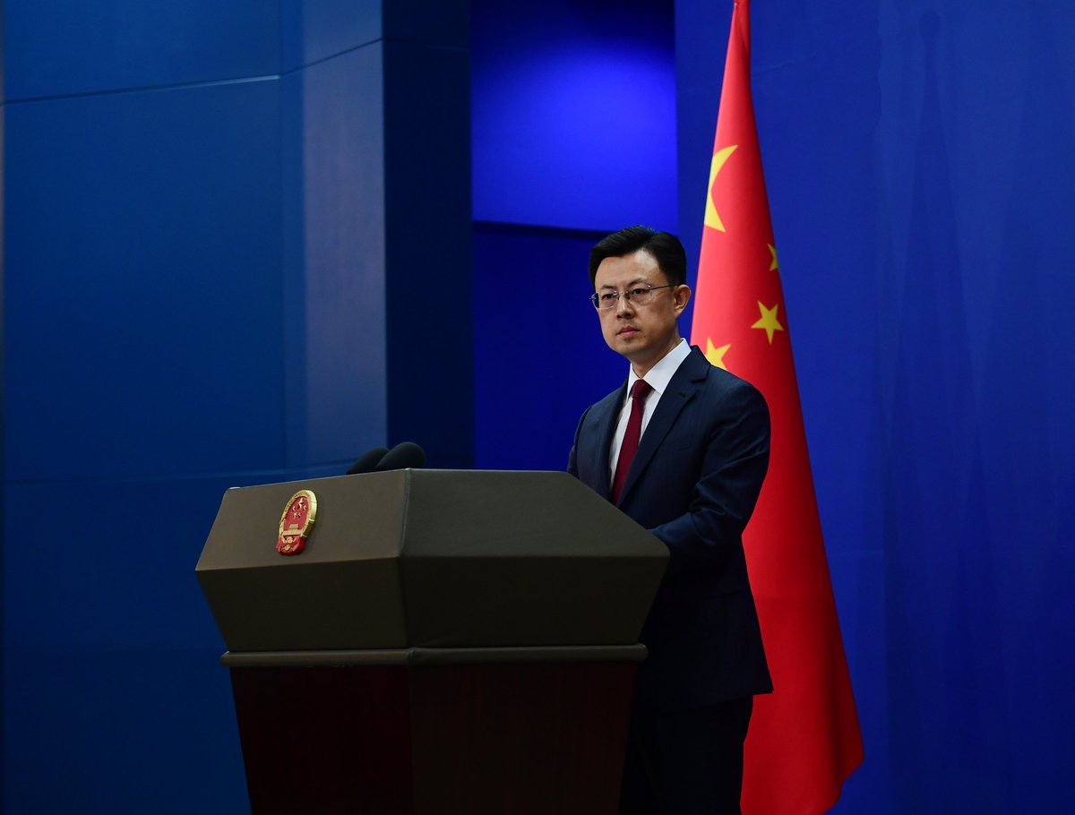 CHINA MFA Spokesperson 中国外交部发言人 tweet media