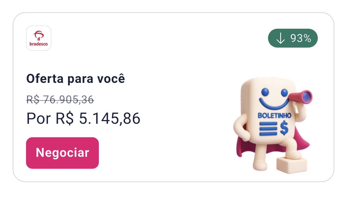 murilzin's tweet photo. Amei o desconto, que deus os pague 🙏🏼 https://t.co/TJuPlFci8C