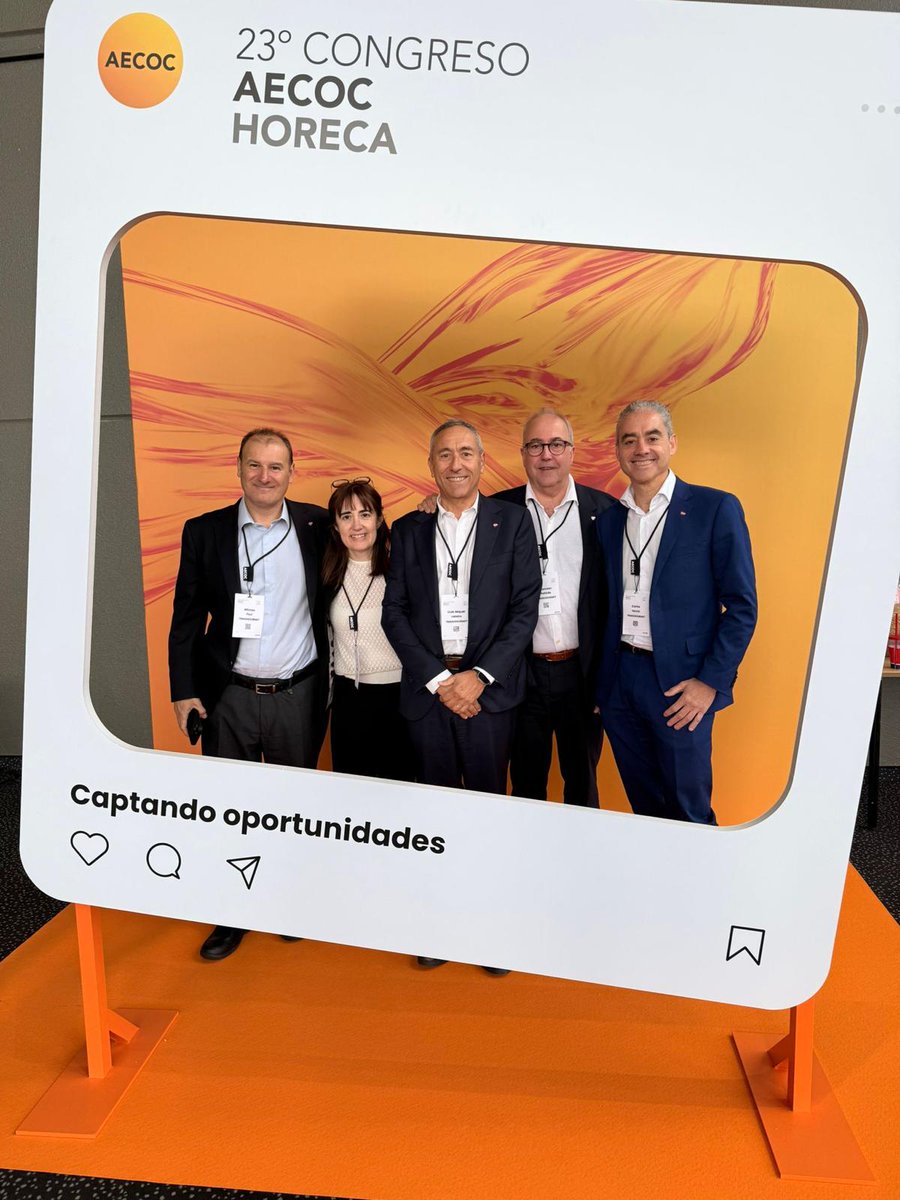 transgourmet_es's tweet photo. Estamos donde se impulsa el futuro de la #hostelería. 🚀
Asistimos al 23º Congreso #AECOCHoreca en Madrid. 🔝
En Transgourmet “captamos las oportunidades” y las ponemos a trabajar. 🔛 https://t.co/9vqsrwlMNq