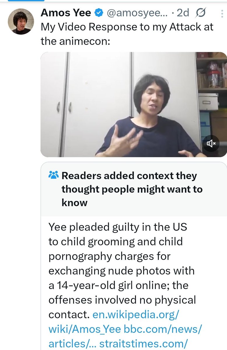 Amos Yee tweet media