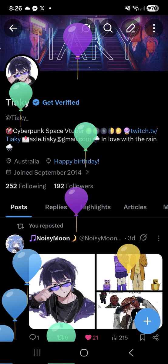 Tiaky_'s tweet photo. Is it just me or are the balloons getting older like me 🥲 https://t.co/SGFGov79FI