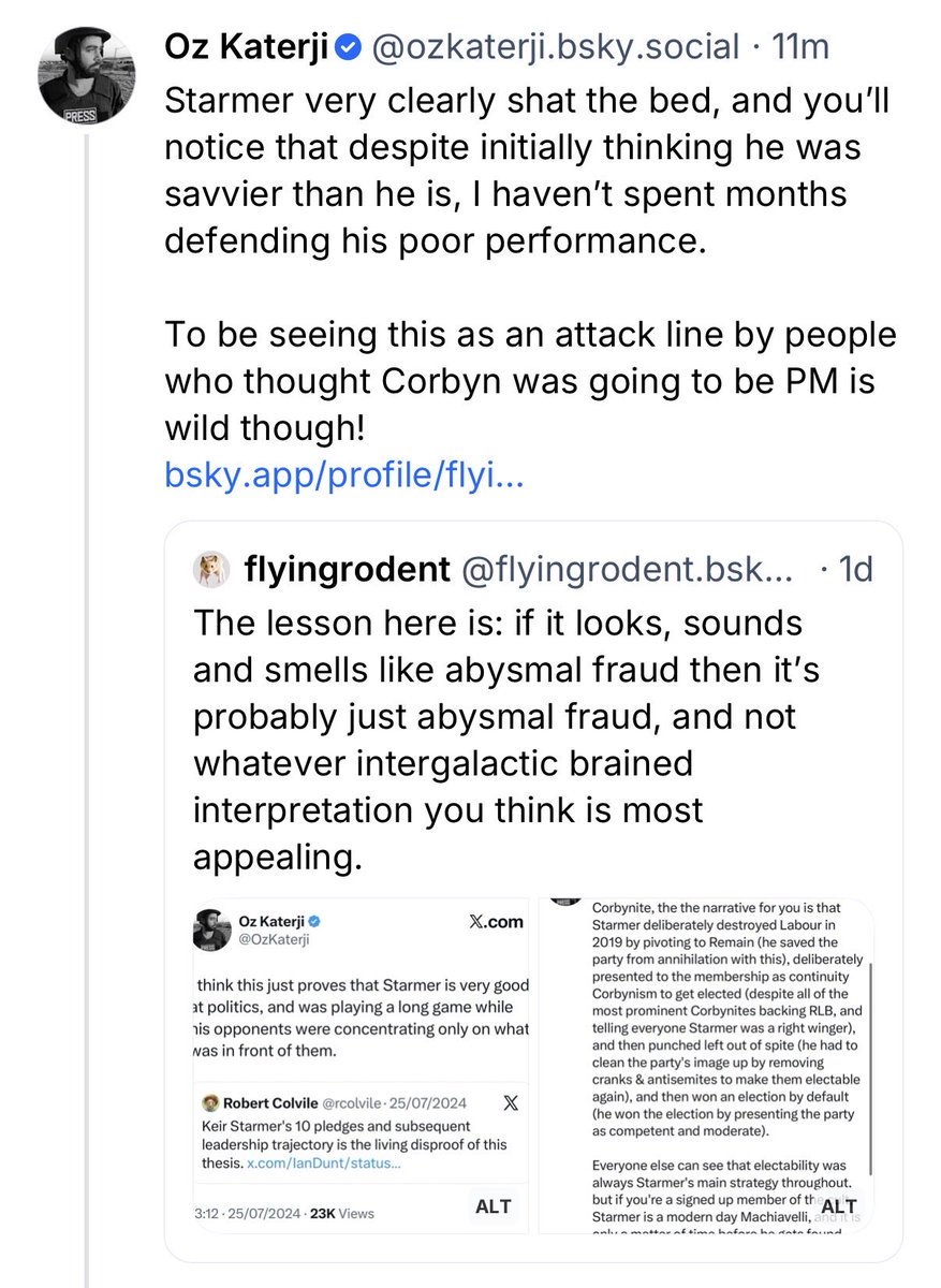 flying_rodent's tweet photo. I too struggle quite badly with impulse control, even where it would be better and less clownish to remain silent. https://t.co/q1lKI4xhTM