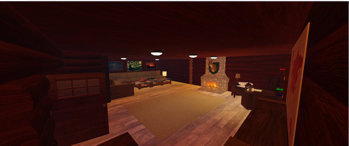 JasonRoDev's tweet photo. Just cooked with this cabin commission guys https://t.co/LgiWuldW0C
