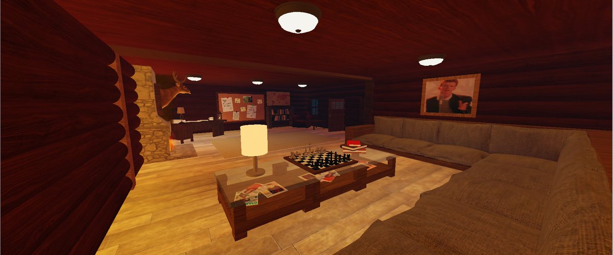 JasonRoDev's tweet photo. Just cooked with this cabin commission guys https://t.co/LgiWuldW0C