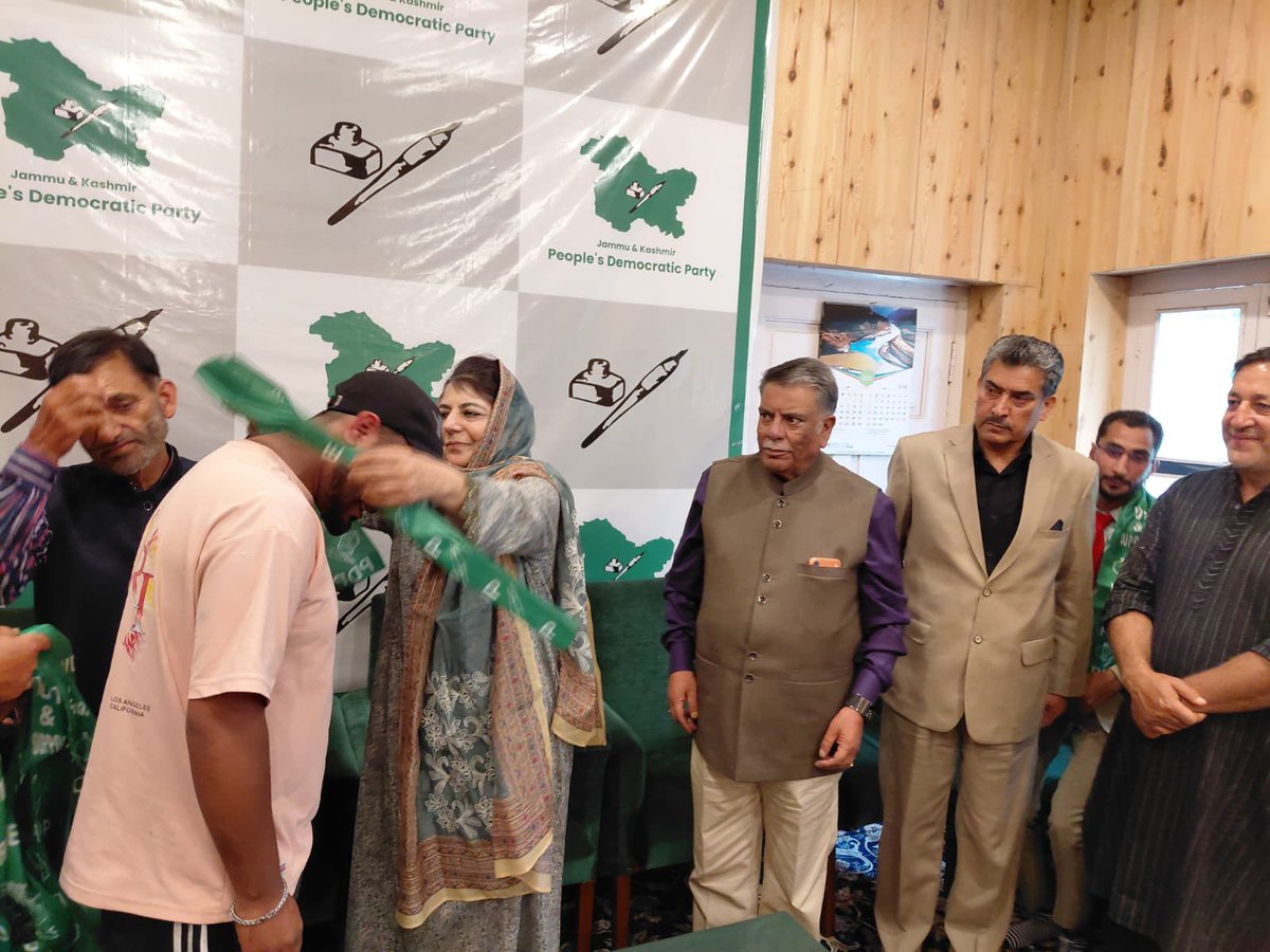 J&K PDP tweet media