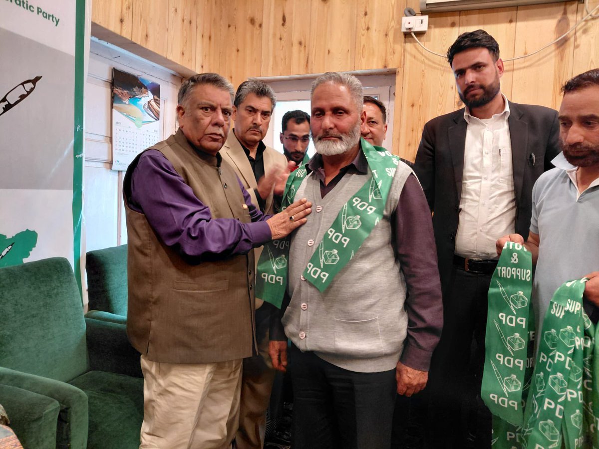 J&K PDP tweet media