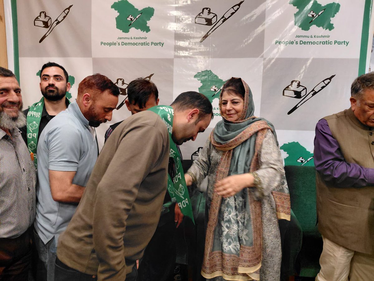 J&K PDP tweet media