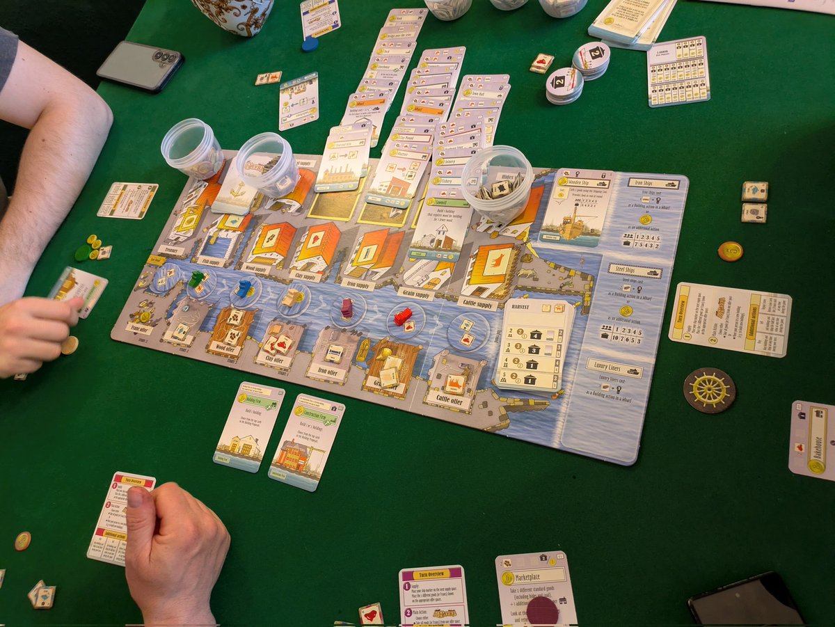 RickTheChief's tweet photo. This week at the club we played Bomb Busters, Elder Sign, Le Havre, Just One and more! https://t.co/RXd4581Ima