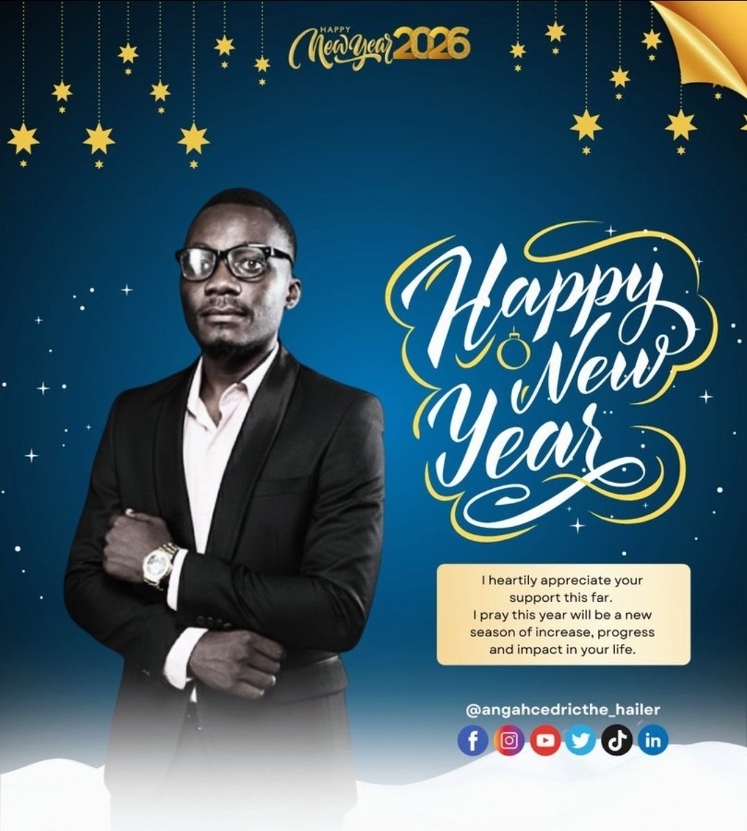 CedricHailer's tweet photo. Dear you reading this

Permit me extend my heartfelt appreciation to you for being a part of my journey thus year.

You've been a blessing. Every like, share or comment is a direct deposit of love to the bank account of my heart. Happy new year 🎊🥳🎉 https://t.co/5krQ8miKTp
