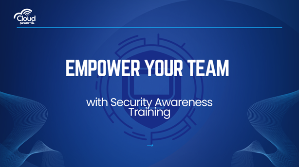 CloudPointBW's tweet photo. Strengthen your defenses through Cybersecurity Awareness Training!

Contact us today on:
(+267) 395 6212 | WhatsApp: (+267) 73705509 | Email: sales@cloudpoint.co.bw
Visit our website: https://t.co/AmF7GwasTT
#CloudPoint #cybersecurityawarenes #Internetsafety https://t.co/1ZptArnMUb
