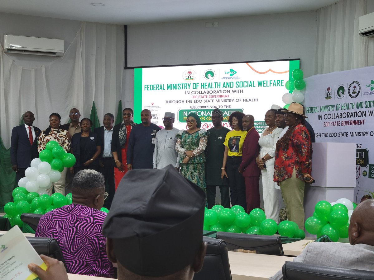 johnair4's tweet photo. Proud to be onboarded as a #NationalHealthFellows Cohort 2.0 candidate today!
Congratulations to Cohort 1.0 on their graduation, truly a beacon of hope for Nigeria's healthcare system! 🇳🇬
Sincere acknowledgment to the #FMOH #SWap #EDSPHCA #NHF https://t.co/M9h83nFxWr
