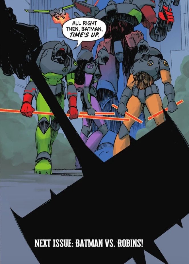 KUR0MlSS's tweet photo. ABSOLUTE BATMAN #20 SPOILERS

-

-

-

-

im so excited, the robin team is perfect, im so happy to see them all together. https://t.co/cn3pe79jcl