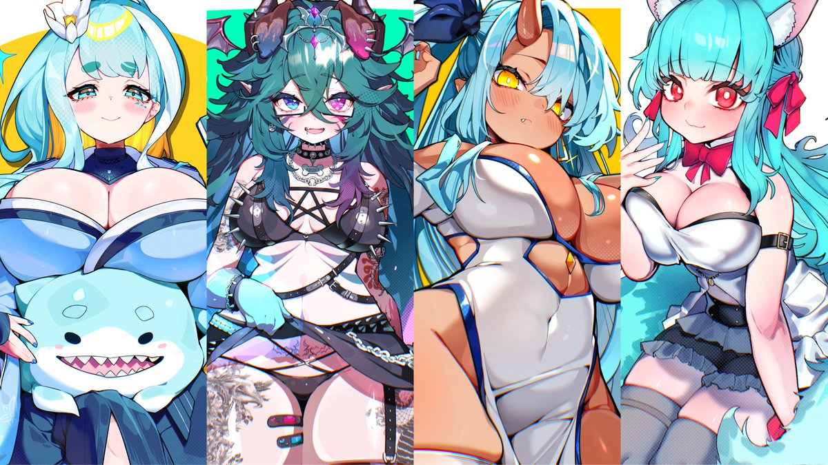melopippi0219's tweet photo. ☀️ ご依頼募集中 ☀️

8月納品〜のイラストご依頼受付を開始しました🙌💕

彩度高めの、ムチムチかわいい女の子イラストが得意です🥂

配信活動用イラスト、1枚絵、立ち絵など幅広く対応可能です！

ご依頼はDM・Skebにて受付中です✨️

Skeb🔗 https://t.co/mVH9BNqXdA

#有償依頼 #イラスト依頼 https://t.co/L2DTqrD3UJ