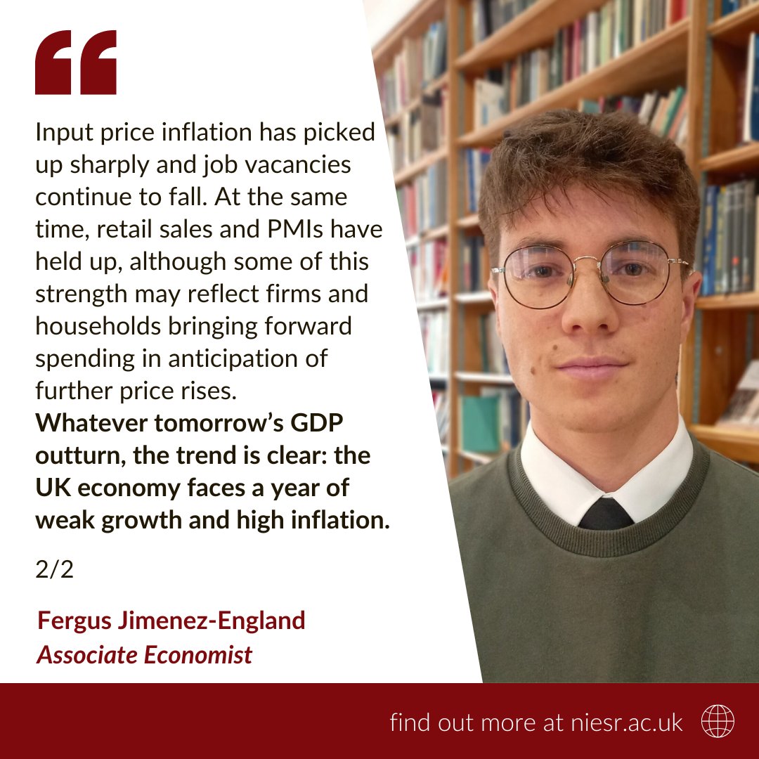 National Institute of Economic and Social Research tweet media
