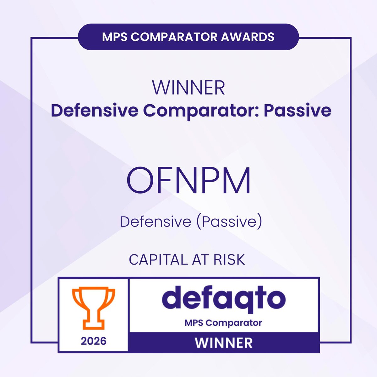 OneFourNineGrp's tweet photo. We’re delighted to announce that One Four Nine Portfolio Management have been recognised at the highly regarded @Defaqto MPS Comparator Awards 2026, receiving two prestigious awards!

Find out more here: https://t.co/tM2oJz2yST https://t.co/nhWcCunI06