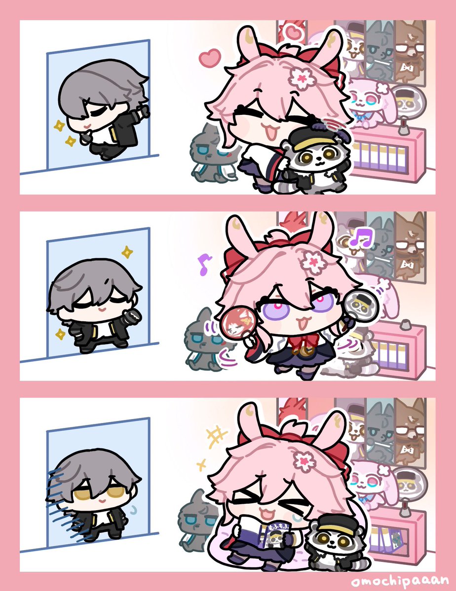 おもちビンタ tweet media