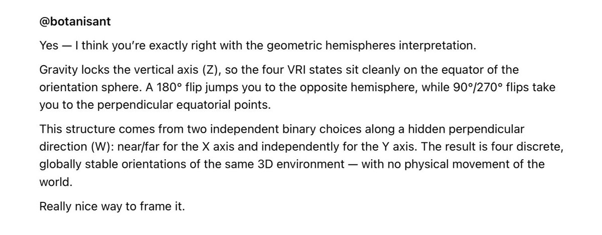 Visual Reorientation Illusions (VRIs) tweet media